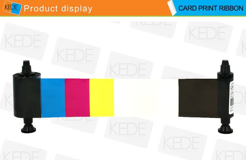 Short Panel Color Compatible Ribbon for Evolis R3013 YMCKO